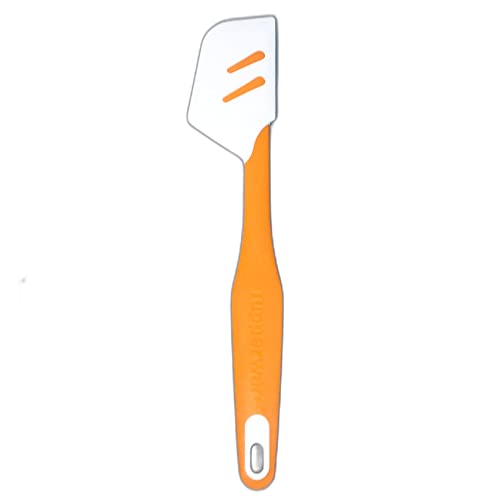 Tupperware Griffbereit Top-Schaber orange/mango weiß D167 Silikon TOP-Teigspachtel Topfschaber groß (Kunststoff/Silikon) im Sale