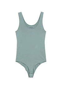 Thumbnail for ARMEDANGELS Damen Body aus Tencel™ Modal Mix AASAMA Fitted Eucalyptus Green im Sale