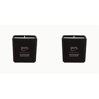 Thumbnail for ipuro - decorative time to party - puristic scented candles in a glass - intense with caramel-fruity notes - stylish candle for a unique fragrance experience 125 g (pack of 2) on sale
