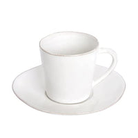 Thumbnail for Costa Nova, Nova Kollektion, Steinzeug Geschirr, Teetasse und Untertasse, weiß, 0.19 L, 6 teilig im Sale