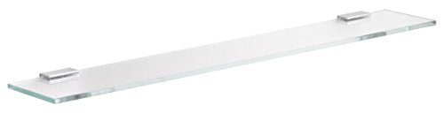 Keuco glass shelf complete, Cristallin glass, 70x12.5x0.8cm, ideal storage space for the bathroom, e.g., for towels or perfume bottles, Edition 400 on sale