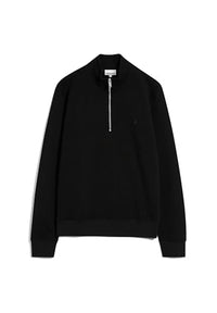 Thumbnail for ARMEDANGELS WAARLO Comfort - Herren Black Sweat Shirts, Sweatshirts Rundhalsausschnitt Regular Fit im Sale