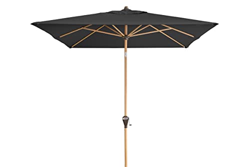 Crank umbrella 'Alu-Wood Ultra', approx. 300 x 200 cm on sale