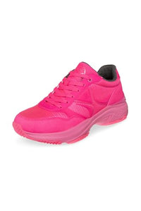 Thumbnail for SOCCX Damen Fashion Sneaker im tonigen Materialmix Neon Pink 41 im Sale