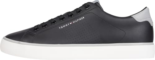 Tommy Hilfiger TH HI VULC LOW CORE SEASONAL Niedriger Schnitt (Schuhe) Herren, Schwarz (Black), 46 EU im Sale