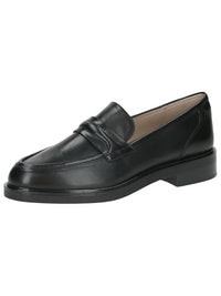 Thumbnail for CAPRICE women's leather block heel slippers, black (Black Nappa), 39 EU on sale