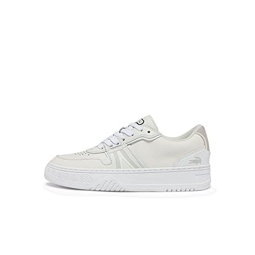 Lacoste Women's Low-Top Sneakers L001 0321 1 SFA, Women's Low Shoes, Platform Sole, Street Shoes, White/Off-White (65T), 40 on Sale