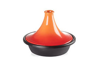 Thumbnail for Le Creuset Gusseisen-Tagine, Rund, Ø 31 cm, Für alle Herdarten, Induktion und Backofen geeignet, Kirschrot, 25138310600422 im Sale