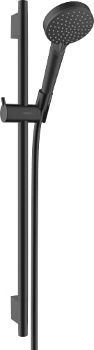 Thumbnail for hansgrohe Duschset Vernis Blend, Duschkopf mit Duschschlauch und Duschstange 0,65m, Handbrause mit 2 Strahlarten, Mattschwarz im Sale