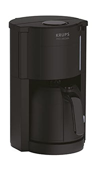 Thumbnail for Krups Pro Aroma KM303810| Filterkaffeemaschine 1 Liter Fassungsvermögen | mit Thermokanne | 800 Watt | für 10-15 Tassen Kaffee | schwarz im Sale