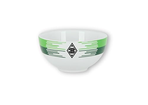 Borussia Mönchengladbach Müslischale “Streifen” | Offizieller Fanartikel Fohlenshop | Bowl Schüssel Müslischüssel Keramik Snackschale im Vereinsdesign im Sale