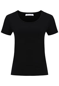 Thumbnail for Tamaris Women's Slim T-Shirt with Deep Neckline ALBA Blue on Sale
