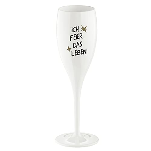 koziol saying glass CHEERS NO. 1 I celebrate life on sale
