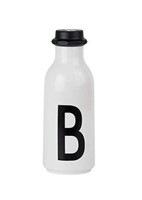 Thumbnail for Design Letters Personal Drinking Bottle White (A) | BPA-Free | 500 ml | Tritan Water Bottle in Nordic Design | Leak-Proof | Dishwasher Safe | Available from AZ on Sale