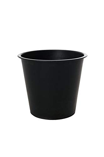 VIVANNO Round plastic insert flower pot insert plant pot insert black D30 x H26 cm on sale