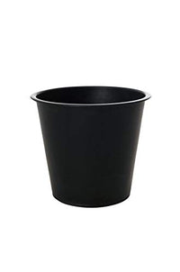 Thumbnail for VIVANNO Round plastic insert flower pot insert plant pot insert black D30 x H26 cm on sale