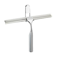 Thumbnail for WENKO Bath & Shower Squeegee Classic - Bathroom Wiper, Steel, 25 x 16.5 x 4 cm, Chrome on Sale