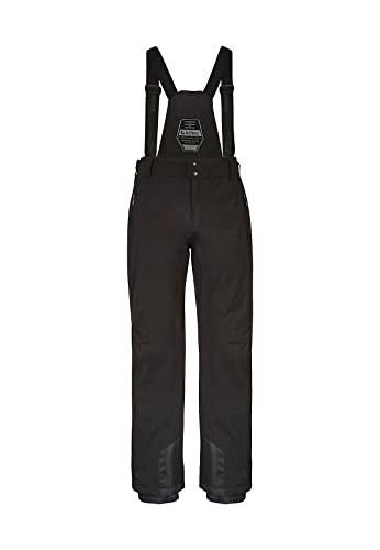 Killtec Herren Enosh UG Skihose/Funktionshose Mit Abnehmbaren Trägern Und Kantenschutz, schwarz, 29 im Sale