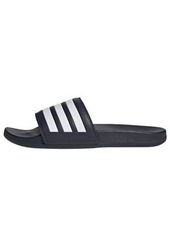 adidas Unisex Adilette Comfort Slides RUTSCHEN, Core Black/Core Black/Core Black, 46 EU im Sale