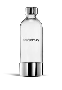 Thumbnail for sodastream 1 l Flasche für Sprudelwasser und Soda | spülmaschinenfest | Edelstahl-Finish im Sale