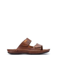 Thumbnail for Pikolinos Flache Sandalen in Leder Tarifa für Männer Farbe Marrón im Sale