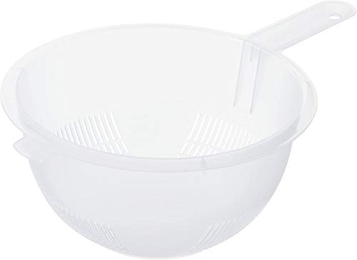 Rotho Rondo household sieve with handle, plastic (PP) BPA-free, transparent, 37.0 x 24.0 x 12.0 cm on sale