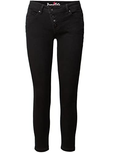 Buena Vista trousers Malibu 7/8 stretch twill in black, on sale