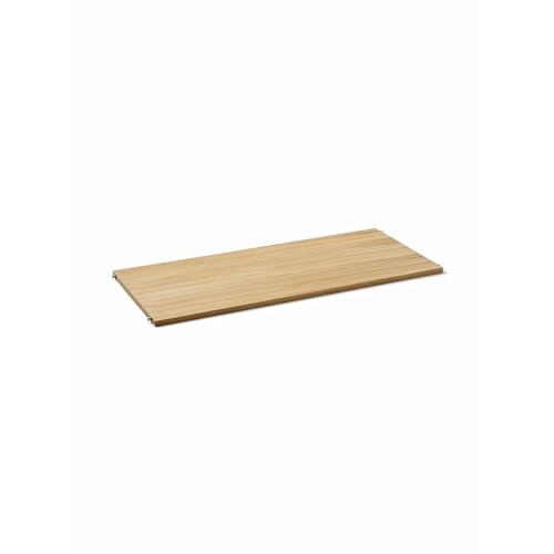 Ferm Living Punctual Wooden Shelf Natural Oak/Light Gray on sale