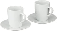 Thumbnail for JURA 66499 2-er Set inklusive Unterteller weiß Kaffeetassen, Porzellan, 6.5 cm, 2-Einheiten im Sale
