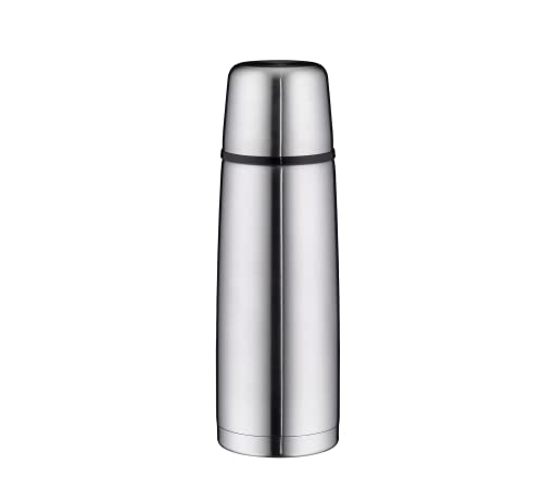 alfi ISOTHERM PERFECT DV 1.0l, stainless steel insulated bottle with drinking cup, absolutely leak-proof with screw cap, keeps you warm, no fingerprints, durable, dishwasher-safe, BPA-free on sale