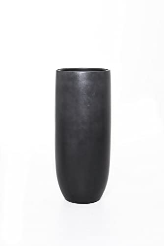 VIVANNO Planter Flower Pot Exclusive Asconia Black High Gloss 95 x 39 cm on Sale