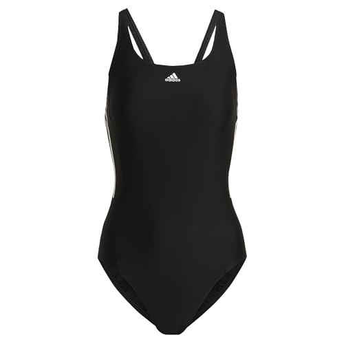adidas Damen Badeanzügo, Black/White, 38 im Sale