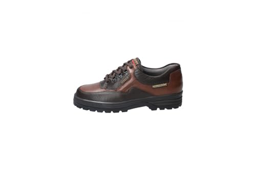 Mephisto - Verschluss Barracuda MT Dunkelbraun aus Textil - Absatzhöhe Schnürsenkel - 1,5 cm im Sale