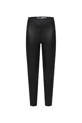 SOCCX Damen Jeggings PI:A Skinny Fit Black Washed 32 im Sale