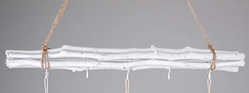 Window hanger in shabby style with 5 hooks for decorating willow bundles for hanging