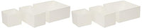 Thumbnail for IKEA SKUBB box, set of 6, white on sale
