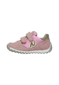Thumbnail for Naturino Sneaker aus Leder und Stoff, Rosa-Himmelblau 29 im Sale