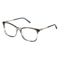 Thumbnail for Escada Damen Eyeglass Frame Vese08 Striped Bicolor Blue 54/16/135 Sonnenbrille, Gestreift, zweifarbig, Blau im Sale