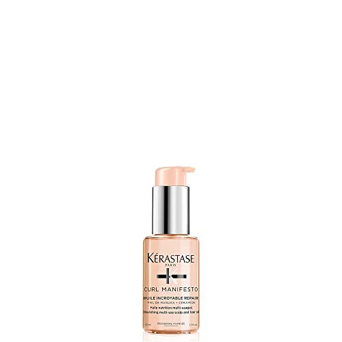 Kérastase Haaröl für krauses und frizziges Haar, Feuchtigkeitspflege und Hitzeschutz, Huile Sublime Repair Öl, Curl Manifesto, 50 ml im Sale