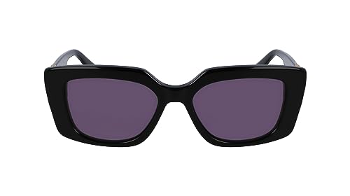 KARL LAGERFELD Damen Kl6125s Sonnenbrille, Schwarz, Einheitsgröße im Sale