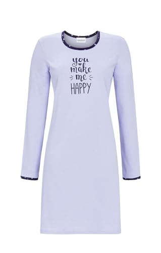 Ringella sleepshirt with motif print in sage, on sale