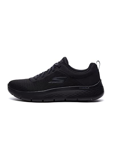 Skechers women's GO Walk Flex low-top sneakers, black, 39 EU on sale