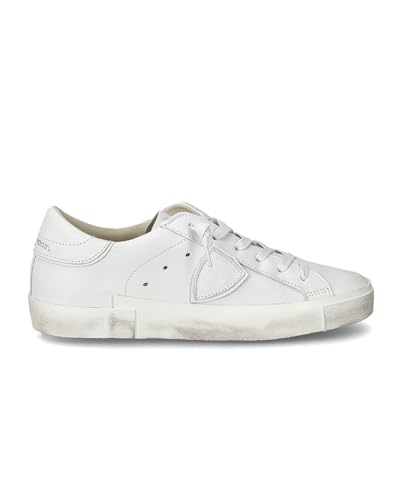 Philippe Model PRSX Basic Sneaker, smooth leather, white, women's sale