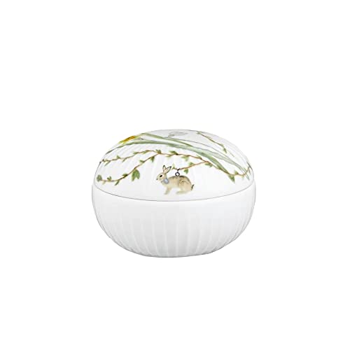 Kähler Bonbonniere Ø12 cm Hammershøi Spring Dekoration legendäres Design, Weiss im Sale