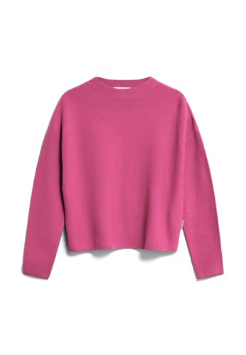 ARMEDANGELS Damen Pullover aus Bio-Baumwolle MERINAA Links Links Loose Fit Crushed Berry im Sale