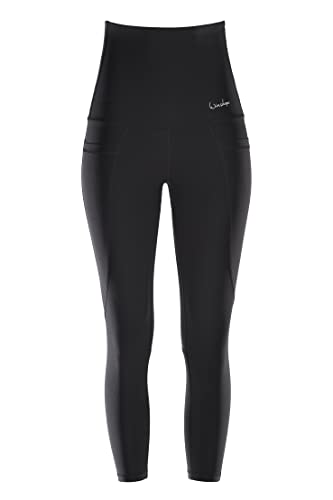 WINSHAPE Damen Functional Power Shape 7/8-tights “high Waist” Hwl314 Leggings, Schwarz, EU im Sale