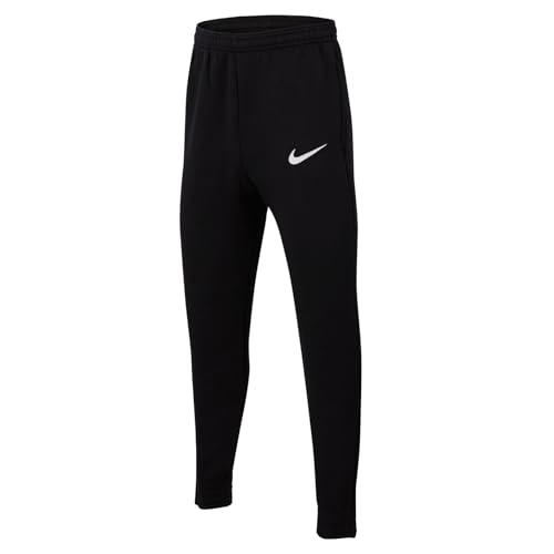 Nike Unisex Kinder Y Nk Flc Park20 Kp Pants, Black/White/White, 13-15 Jahre EU im Sale