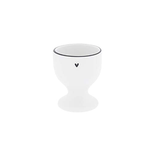 Bastion Collections Eierbecher Little Heart schwarz