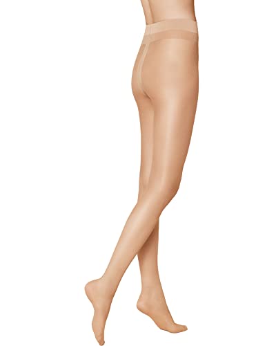 KUNERT Damen Fresh UP 10 SH FeinFeinstrumpfhose, Transparent, Cashmere, 40/42 im Sale