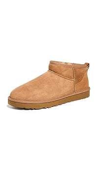 Thumbnail for UGG Herren Klassische Ultra-Mini-Hausschuhe, Braun, 43 EU im Sale